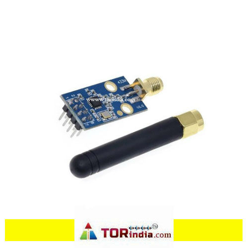 CC1101 wireless module 433M data transmission and receiving module with antenna gain increased SMA + glue stick antenna
