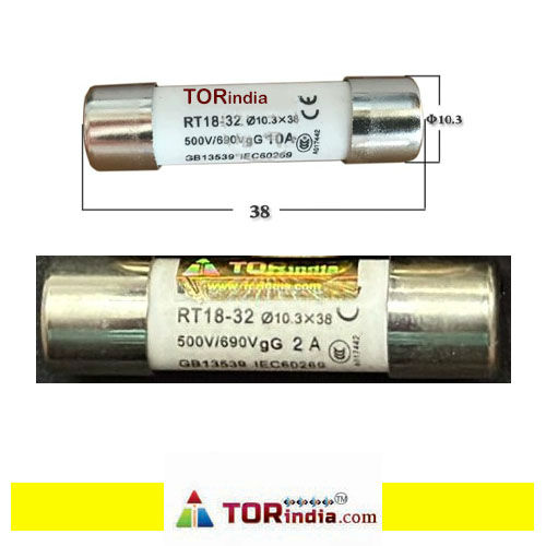 8AMP RT18-32 10.3X38 500V or 690V AC CERMIC FUSE 10X38 CERMIC FUSE-copy6