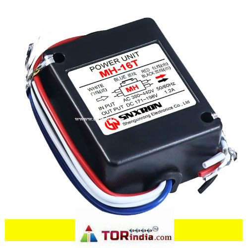 diode type INPUT-White-380-440v AC,OUTPUT-black-Red dc 171-198v 1.2Amp,Center-blue wire