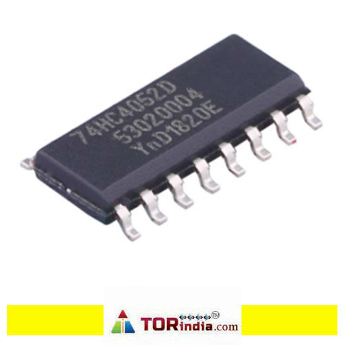 74HC4052D SOP16 Analog Multiplexer Dual 4-1 16-Pin