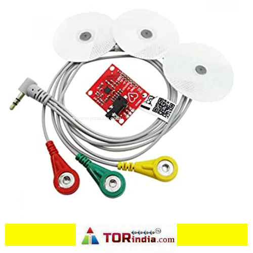 REES52 Ecg module AD8232 ecg measurement pulse heart ecg monitoring sensor module kit for Aduino Based ECG and Heartbeat Monitoring