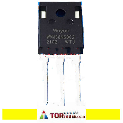WMJ38N60C2 TO-247 MOS Transistor: N-MOSFET, WMOS C2, unipolar, 600V, 38A, 277W