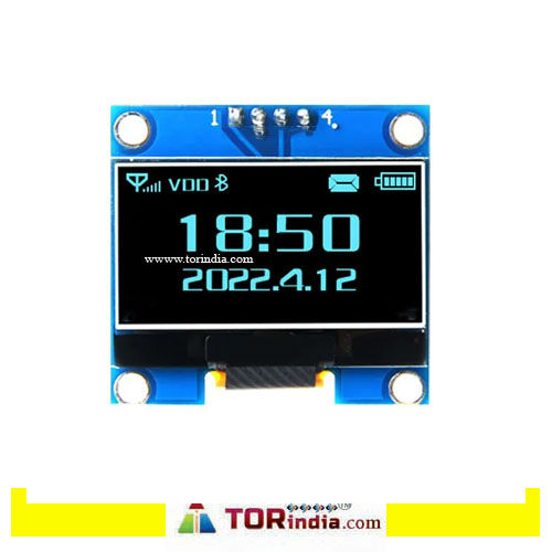 0.96 inch OLED LCD display module blue 12864 or stm32 or 51 routine