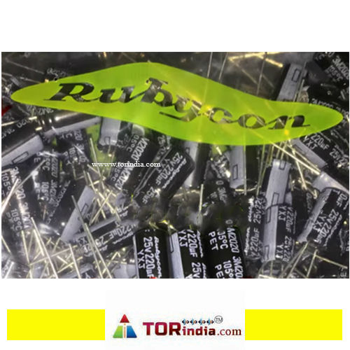 220UF 25V Rubycon 6x11 YXJ 25V220UF capacitor