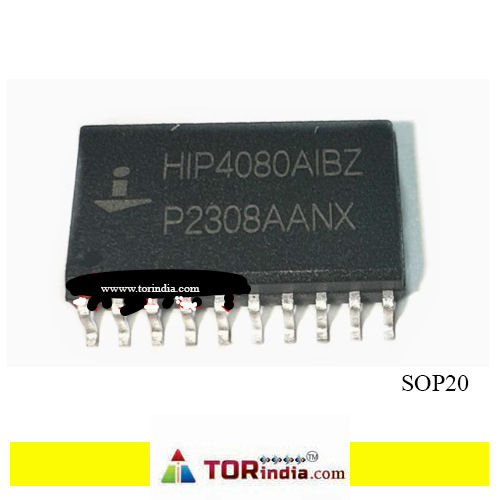 HIP4080 SMD HIP4080AIBZT ,20PIN SMD IC,80V/2.5A Peak, High Frequency Full Bridge FET Driver
